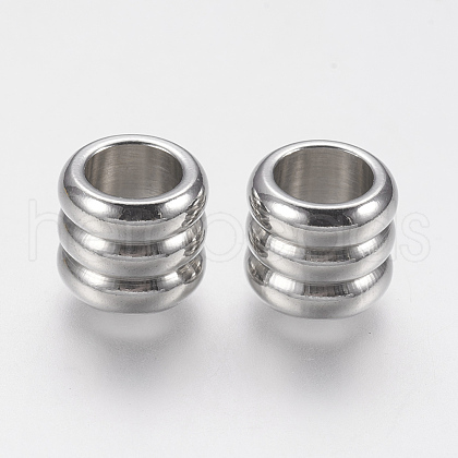 Tarnish Resistant 201 Stainless Steel Beads STAS-F141-13P-1