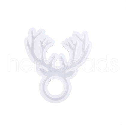 Antler Shape Ring Silhouette Silicone Molds SIMO-PW0001-311C-1