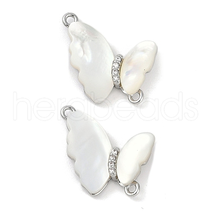 Brass Micro Pave Cubic Zirconia Pendants KK-U043-33G-01-1