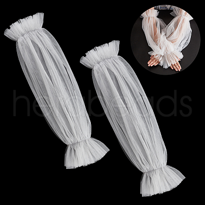 Nylon Detachable Puff Sleeves AJEW-WH0270-352A-1