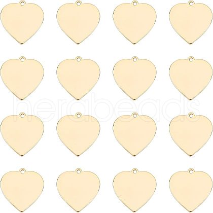 Brass Pendants KK-FH0001-04G-1