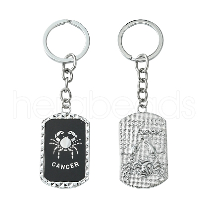 Alloy Enamel Keychain KEYC-YW00022-01-1