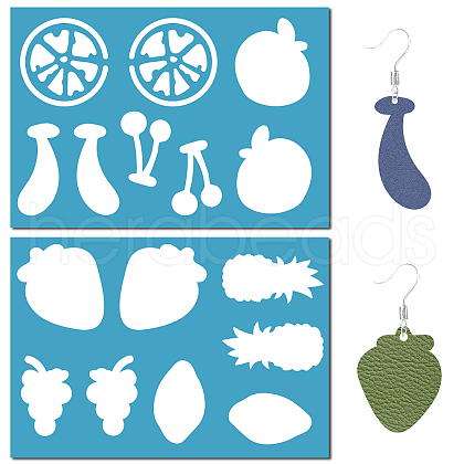 Acrylic Earring Handwork Template DIY-WH0359-066-1