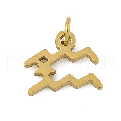 304 Stainless Steel Pendants STAS-U058-01G-11-1
