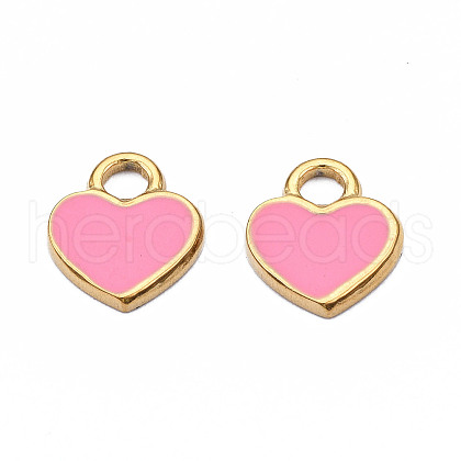 201 Stainless Steel Charms STAS-S080-045G-07-NR-1