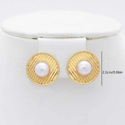 Stainless Steel Stud Earrings AY3289-1-1