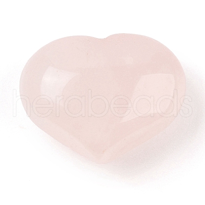 Mother's Day Gifts Natural Rose Quartz Love Heart Stone G-I367-02F-1