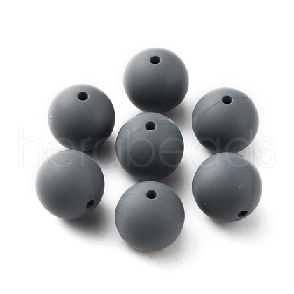Food Grade Eco-Friendly Silicone Focal Beads SIL-WH0013-01A-1