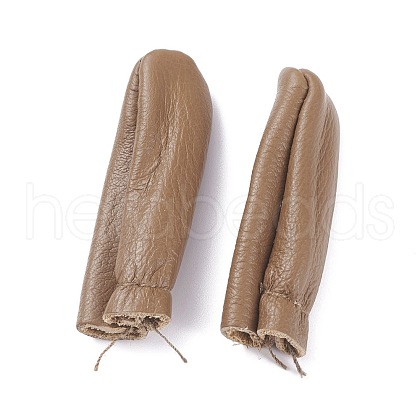 Leather Thimble Finger Protectors DIY-XCP0001-83B-1