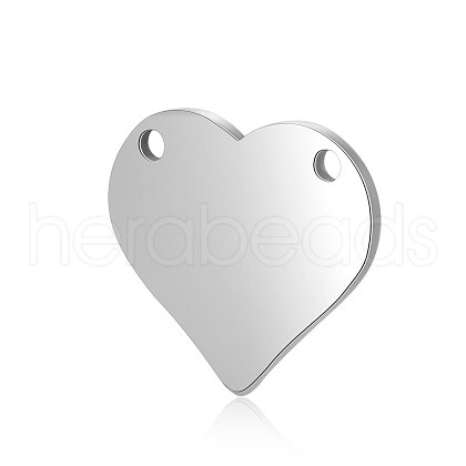 Tarnish Resistant 201 Stainless Steel Stamping Blank Tag Pendants STAS-S105-T615-1-1