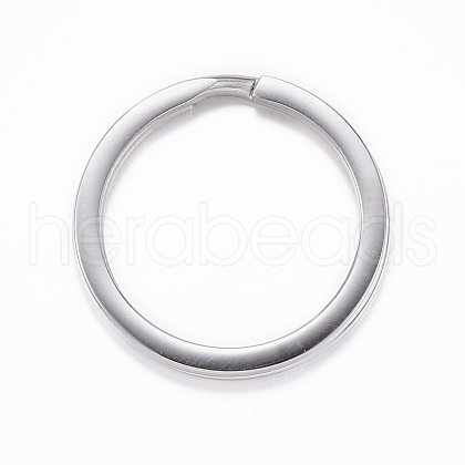 Tarnish Resistant 304 Stainless Steel Split Key Rings STAS-H383-30P-1