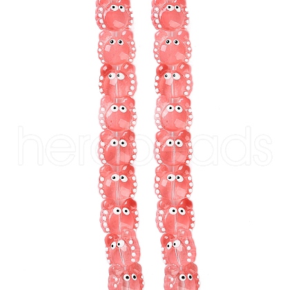 Handmade Lampwork Beads Strands LAMP-L078-010C-1