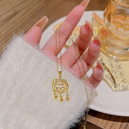 Stainless Steel Cable Chain Necklaces FS-WG30730-01-1