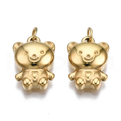 304 Stainless Steel Charms STAS-S116-411G-1