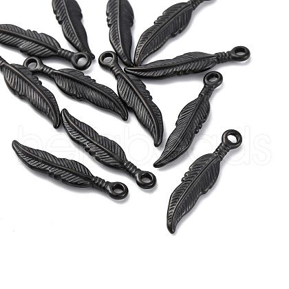 304 Stainless Steel Pendants STAS-E446-08B-1