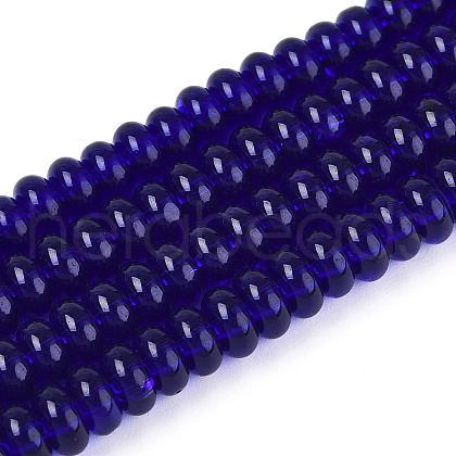 Transparent Glass Beads Strands GLAA-ZX008-6mm-19F-1
