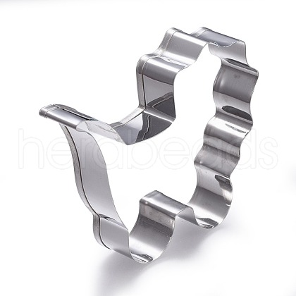 Tarnish Resistant 304 Stainless Steel Cookie Cutters DIY-E012-18-1