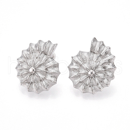 Brass Earring for Women EJEW-M259-01A-P-1