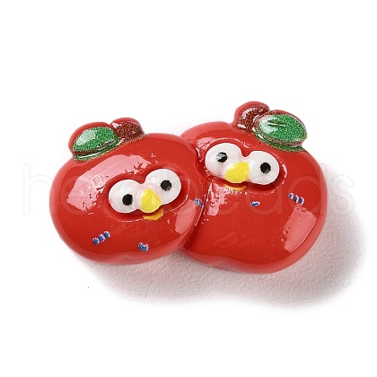 Christmas Theme Opaque Resin Decoden Cabochons RESI-F053-C01-1