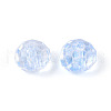 Baking Painted Transparent Glass Beads GLAA-N011-10mm-04-2