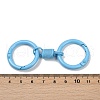 Alloy Spring Gate Clasps PALLOY-Q009-01H-3