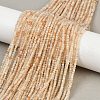 Natural Citrine Beads Strands G-RM241221-K23-1