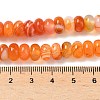 Natural Banded Agate Beads Strands G-F790-I01-01L-5