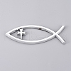 Waterproof ABS Plastic Jesus Fish Decal Sticker RB-WH0002-07-1
