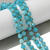 Natural Amazoniten Beads Strands G-K387-A10-01-1