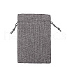 Linenette Drawstring Bags CON-PW0001-072O-1