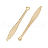 Brass Pendants KK-P310-10G-2