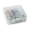Alloy with Transparent Acrylic Pendants FIND-FS0002-33-6