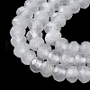 Natural Malaysia Jade Rondelle Beads Strands X-G-E316-2x4mm-63-4