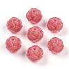 Opaque Acrylic Beads OACR-H045-01B-1