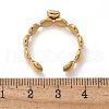 Mother's Day Rings 304 Stainless Steel Cuff Rings for Women RJEW-H246-03G-02-5
