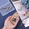 CHGCRAFT DIY Bolo Tie End Finding Making Finding Kit FIND-NB0002-07-4