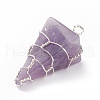 Natural & Synthetic Gemstone Pendants PALLOY-JF01470-3