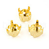 201 Stainless Steel Sew on Prong Settings STAS-T032-01-8mm-G-1