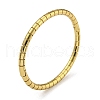 PVD Vacuum Plating 202 Stainless Steel Column Hinged Bangles for Women Men BJEW-M317-06D-G-1