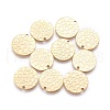 Ion Plating(IP) 304 Stainless Steel Charms STAS-E455-03G-15mm-2