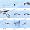 SUNNYCLUE DIY Earrings Making DIY-SC0011-53-4