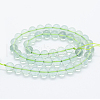 Natural Fluorite Beads Strands G-K261-10B-8mm-2
