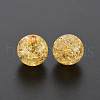Transparent Crackle Acrylic Beads X-MACR-S373-66A-N13-2