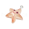Marine Organism Resin Pendants RESI-Q022-03B-2