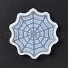 DIY Halloween Spider Web Cup Mat Silicone Molds DIY-E055-18-4