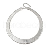 Alloy Wide Choker Necklaces for Women NJEW-C090-01P-2