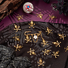   100pcs Tibetan Style Alloy Pendants FIND-PH0023-02AG-5