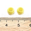 UV Plating Rainbow Iridescent Acrylic Beads PACR-D300-01G-2
