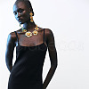 Alloy Bib Necklaces for Women FS-WGC5177-01-2