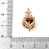 Brass Glass Pendants KK-R226-03G-01-3